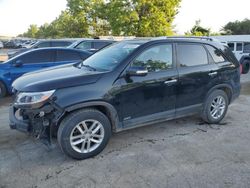 Salvage cars for sale at Bridgeton, MO auction: 2014 KIA Sorento LX