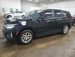 Salvage cars for sale at Davison, MI auction: 2022 Chevrolet Equinox LT