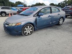 Salvage cars for sale from Copart Ocala, FL: 2008 Honda Civic LX
