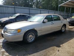 Salvage cars for sale at auction: 2000 Lincoln Town Car Cartier