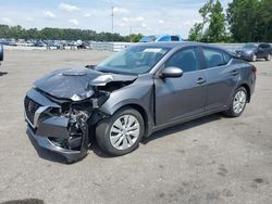 Salvage cars for sale at Dunn, NC auction: 2022 Nissan Sentra S