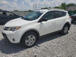 Salvage cars for sale at Barberton, OH auction: 2014 Toyota Rav4 LE