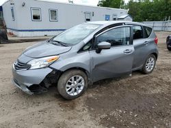 Salvage cars for sale at Lyman, ME auction: 2015 Nissan Versa Note S