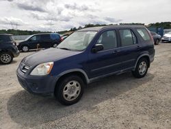 Salvage cars for sale at Anderson, CA auction: 2006 Honda CR-V LX