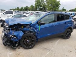 Salvage cars for sale at Bridgeton, MO auction: 2017 Ford Escape SE