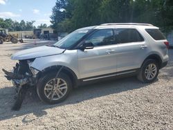 Salvage cars for sale at Knightdale, NC auction: 2017 Ford Explorer XLT