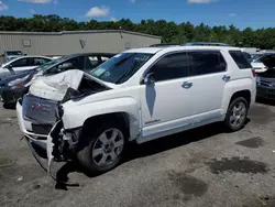 Salvage cars for sale at Exeter, RI auction: 2014 GMC Terrain Denali