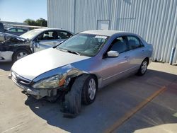 Salvage cars for sale from Copart Sacramento, CA: 2007 Honda Accord LX