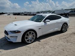 Salvage cars for sale at Houston, TX auction: 2022 Ford Mustang GT