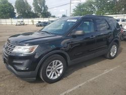 Salvage cars for sale at Moraine, OH auction: 2016 Ford Explorer
