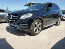 Mercedes-Benz salvage cars for sale: 2018 Mercedes-Benz GLE 350