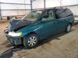 Honda Odyssey ex Vehiculos salvage en venta: 2002 Honda Odyssey EX