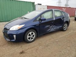 Salvage cars for sale at auction: 2012 Toyota Prius