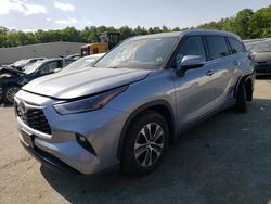 Salvage cars for sale at Exeter, RI auction: 2021 Toyota Highlander XLE