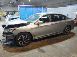 Honda salvage cars for sale: 2017 Honda Accord EXL