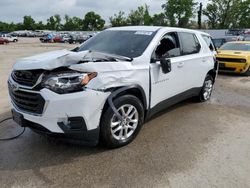 Chevrolet Traverse salvage cars for sale: 2020 Chevrolet Traverse LS