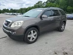 Salvage cars for sale from Copart Ellwood City, PA: 2012 GMC Acadia SLT-1