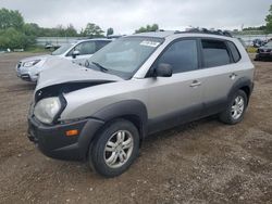 Salvage cars for sale at Columbia Station, OH auction: 2006 Hyundai Tucson GLS