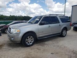 Ford Expedition el xlt salvage cars for sale: 2008 Ford Expedition EL XLT