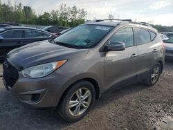 Salvage cars for sale from Copart Leroy, NY: 2012 Hyundai Tucson GLS