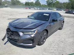 Acura salvage cars for sale: 2022 Acura TLX Tech A