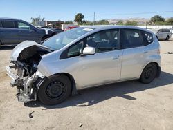 Salvage cars for sale at San Martin, CA auction: 2012 Honda FIT