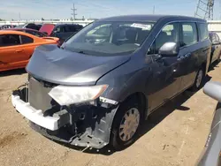 Salvage cars for sale at Elgin, IL auction: 2015 Nissan Quest S