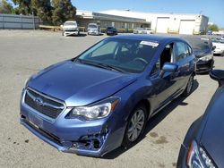 Salvage cars for sale at Martinez, CA auction: 2015 Subaru Impreza Premium