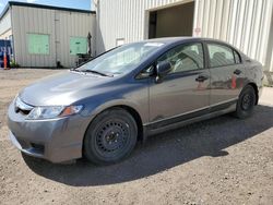 Vehiculos salvage en venta de Copart Rocky View County, AB: 2009 Honda Civic DX