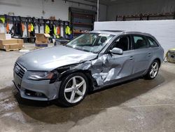 Salvage cars for sale at Candia, NH auction: 2011 Audi A4 Prestige