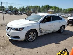 Vehiculos salvage en venta de Copart Chalfont, PA: 2018 Chevrolet Impala LT