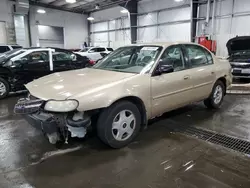 Salvage cars for sale from Copart Ham Lake, MN: 2002 Chevrolet Malibu LS