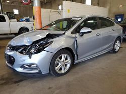 Carros salvage a la venta en subasta: 2017 Chevrolet Cruze LT