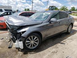 Salvage cars for sale at Chicago Heights, IL auction: 2014 Infiniti Q50 Base