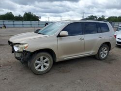 Salvage cars for sale from Copart Newton, AL: 2010 Toyota Highlander