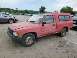 Salvage trucks for sale at Baltimore, MD auction: 1991 Toyota Pickup 1/2 TON Short Wheelbase