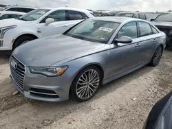 Audi salvage cars for sale: 2016 Audi A6 Premium Plus