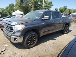 Toyota Tundra Crewmax sr5 salvage cars for sale: 2015 Toyota Tundra Crewmax SR5