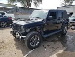 Jeep salvage cars for sale: 2019 Jeep Wrangler Unlimited Sahara