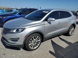 Salvage cars for sale at Grand Prairie, TX auction: 2017 Lincoln MKC Reserve