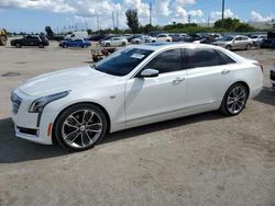 Vehiculos salvage en venta de Copart Miami, FL: 2018 Cadillac CT6 Platinum Csav