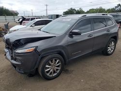 Jeep salvage cars for sale: 2014 Jeep Cherokee Limited