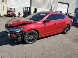 Salvage cars for sale at Woodburn, OR auction: 2019 Acura ILX Premium A-Spec