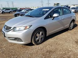 Honda Civic salvage cars for sale: 2013 Honda Civic LX