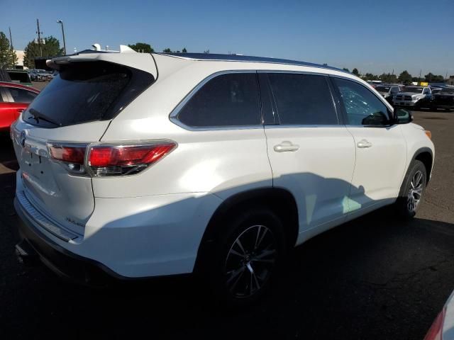 2016 Toyota Highlander XLE