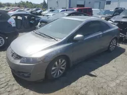 Salvage cars for sale at Vallejo, CA auction: 2009 Honda Civic SI