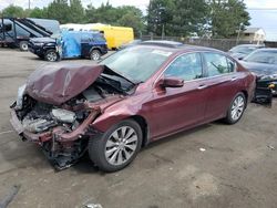 Salvage cars for sale at auction: 2015 Honda Accord EXL