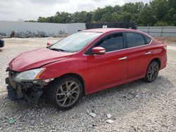 Salvage cars for sale at New Braunfels, TX auction: 2015 Nissan Sentra S