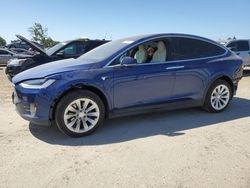 Salvage cars for sale at San Martin, CA auction: 2020 Tesla Model X