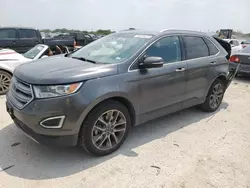 2017 Ford Edge Titanium en venta en San Antonio, TX